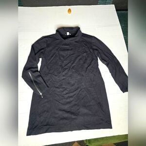 Boston Proper Women's Turtleneck Bodycon Mini Dress